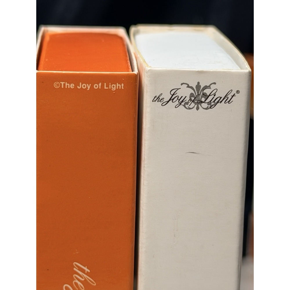 2-THE JOY OF LIGHT MATCH BOXES W/ MATCHES 4" (2780)‎ - Picture 3 of 5